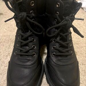 G by Guess Combat Boots